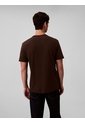 Camiseta Chocolate Con Gráfico De Logo Calvin Klein de Calvin Klein
