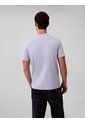 Camiseta Gris Con Micro Monograma Bordado Calvin Klein de Calvin Klein