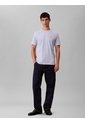 Camiseta Gris Con Micro Monograma Bordado Calvin Klein de Calvin Klein