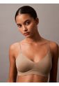 Bralette Beige Con Forro Ligero Y Con Aros De Gel - Invisibles Calvin Klein de Calvin Klein