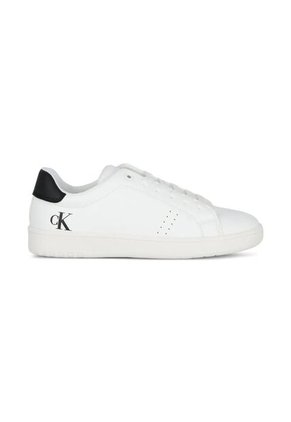 Tenis Blanco De Corte Bajo Con Cordones Calvin Klein