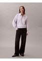 Saco Blanco De Tejido French Terry Con Cremallera Calvin Klein de Calvin Klein