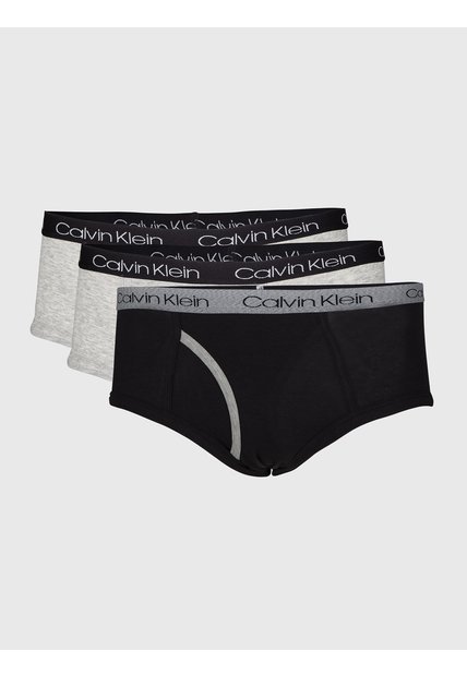 Pack Multicolor De 3 Calzoncillos Para Niño Calvin Klein