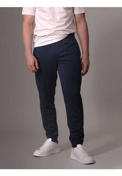 Jogger Negro Sport Con Logo Tonal Calvin Klein