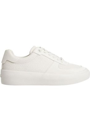 Tenis Blanco Con Logo Calvin Klein