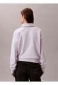 Saco Blanco De Tejido French Terry Con Cremallera Calvin Klein de Calvin Klein