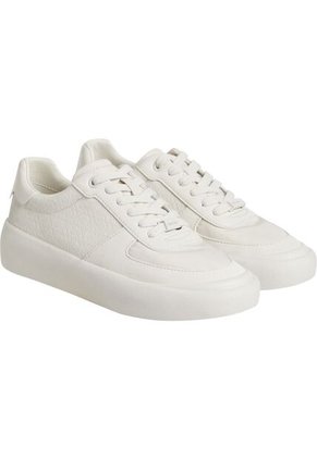 Tenis Blanco Con Logo Calvin Klein