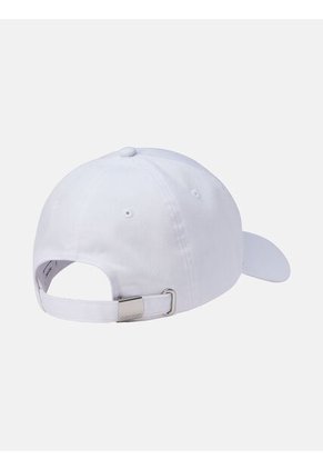 Gorra Blanca De Algodón Con Parche Calvin Klein