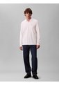 Polo Blanco Casual De Manga Larga Calvin Klein de Calvin Klein