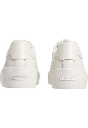 Tenis Blanco Con Logo Calvin Klein