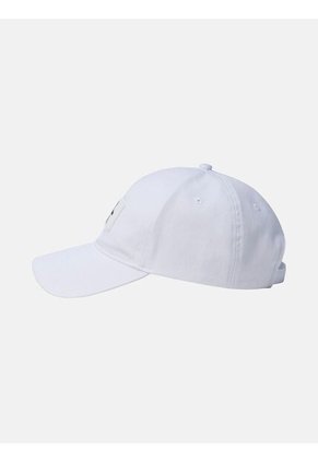 Gorra Blanca De Algodón Con Parche Calvin Klein