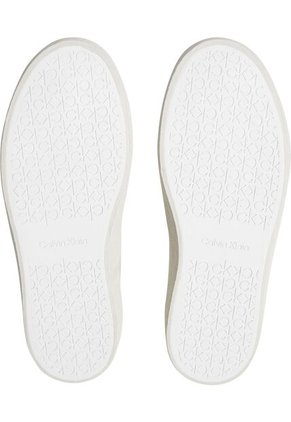 Tenis Blanco Con Logo Calvin Klein