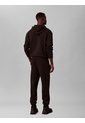 Jogger Negro Con Gráfico De Algodón Calvin Klein de Calvin Klein