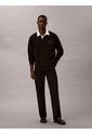 Polo Negro Compact Rugby De Manga Larga Calvin Klein de Calvin Klein