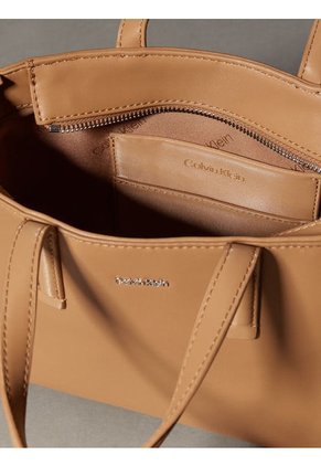 Bolso Beige Tote Pequeño Calvin Klein