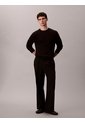 Saco Negro Tejido Clásico Acanalado De Algodón Supima Calvin Klein de Calvin Klein