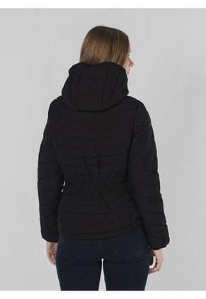 Chaqueta Negra Acolchada Stretch Calvin Klein