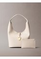 Bolso Beige De Hombro Pequeño Hayden Calvin Klein de Calvin Klein
