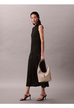 Bolso Beige De Hombro Pequeño Hayden Calvin Klein