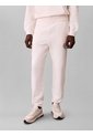 Jogger Blanco Con Gráfico De Algodón Calvin Klein de Calvin Klein