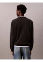 Saco Negro Terry Con Monograma Calvin Klein de Calvin Klein