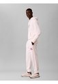 Jogger Blanco Con Gráfico De Algodón Calvin Klein de Calvin Klein
