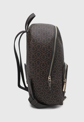 Morral  Marrón-Café-Dorado Calvin Klein Brown Mono