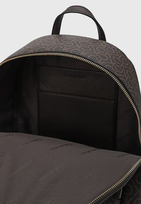 Morral  Marrón-Café-Dorado Calvin Klein Brown Mono