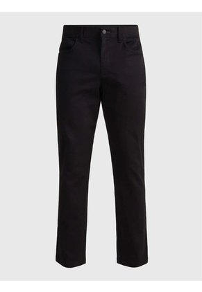 Pantalón Negro Slim Brushed Calvin Klein