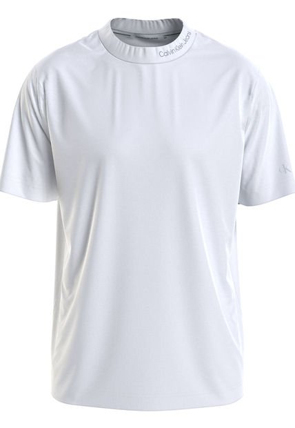 Camiseta Con Logo En El Cuello  Calvin Klein
