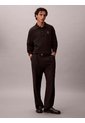 Polo Negro Manga Larga De Canalé Doble Cara Calvin Klein de Calvin Klein