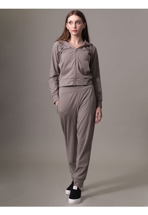 Buzo Café Deportivo Con Capota Suave Y Elástica Calvin Klein