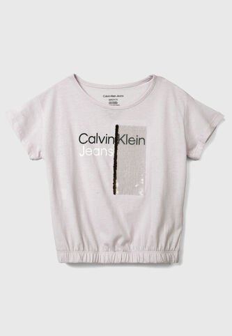 Camiseta Rosa Pastel Calvin Klein Calvin Klein