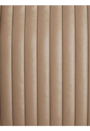 Bolso Beige Cruzado Acolchado Con Solapa Calvin Klein