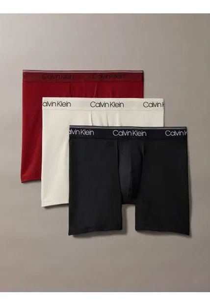 Pack Multicolor De 3 Boxer - Micro Stretch Calvin Klein