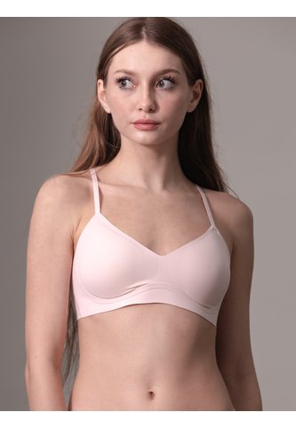 Bralette Rosado Con Forro Ligero Y Con Aros De Gel - Invisibles Calvin Klein Calvin Klein