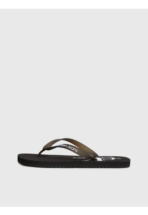 Sandalias Negro De Playa Con Monologo Calvin Klein