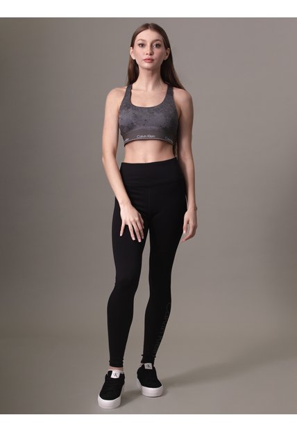 Top Gris De Soporte Medio Calvin Klein