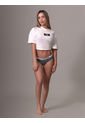 Pantie Gris Tipo Brazilian - Modern Logo Calvin Klein de Calvin Klein