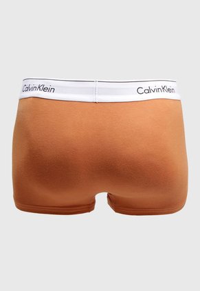 Bóxer x3 Terracota-Naranja-Negro Calvin Klein