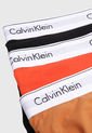 Bóxer x3 Terracota-Naranja-Negro Calvin Klein de Calvin Klein