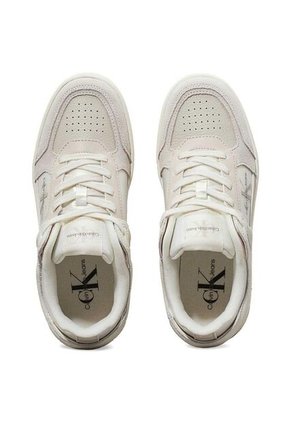 Tenis Beige Basket Cupsole Low Calvin Klein