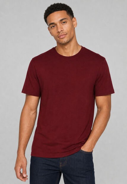 Camiseta Calvin Klein Borgoña