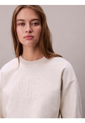 Saco Blanco Con Monologo Calvin Klein