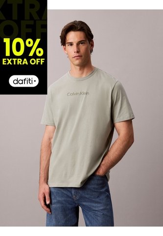 Camiseta Gris Standard Logo Calvin Klein Calvin Klein