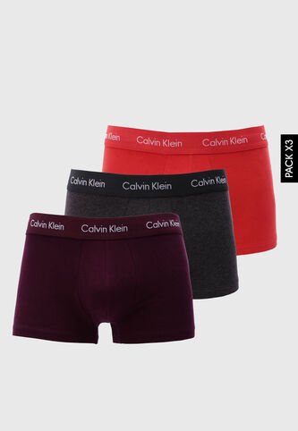 Bóxer Trío Calvin Klein Multicolor Calvin Klein