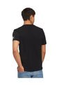 Camiseta Negra Con Logo Traveling Calvin Klein de Calvin Klein