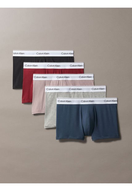 Pack De 5 Boxer Trunk - Modern Cotton Holiday Calvin Klein