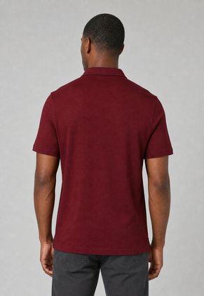 Polo Calvin Klein Borgoña