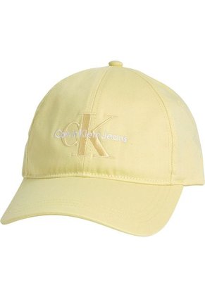 Gorra Amarrilla De Algodón Orgánico Para Mujer Calvin Klein